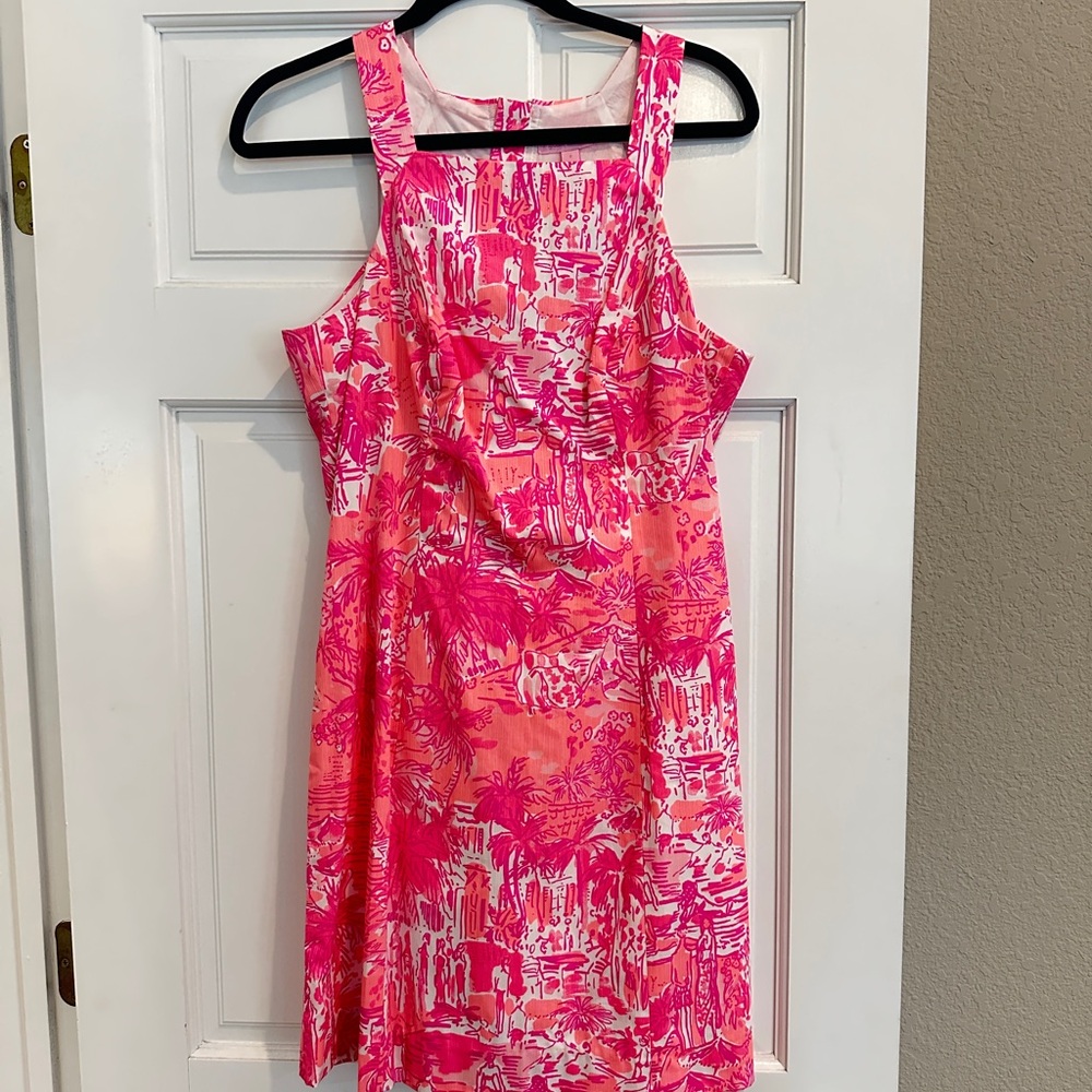 NWT Lilly Pulitzer Rules Breakers Dress Cheeky Melon size 8